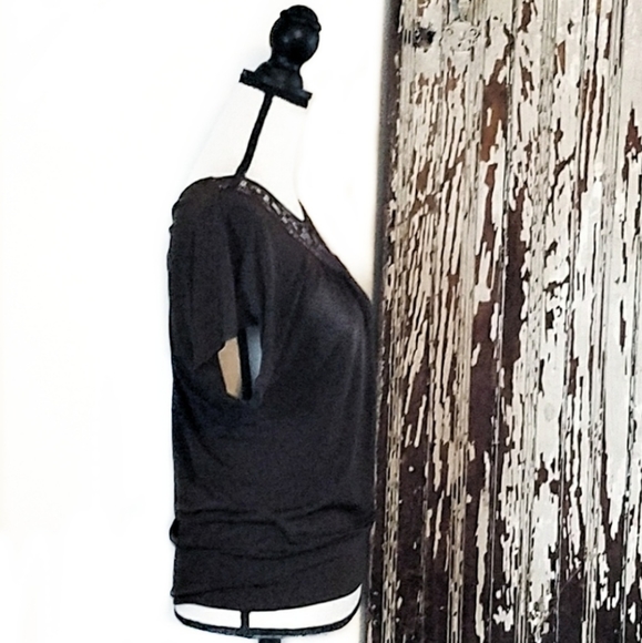 IZ Byer California Dolman Blouse Brown Size M - Picture 5 of 12